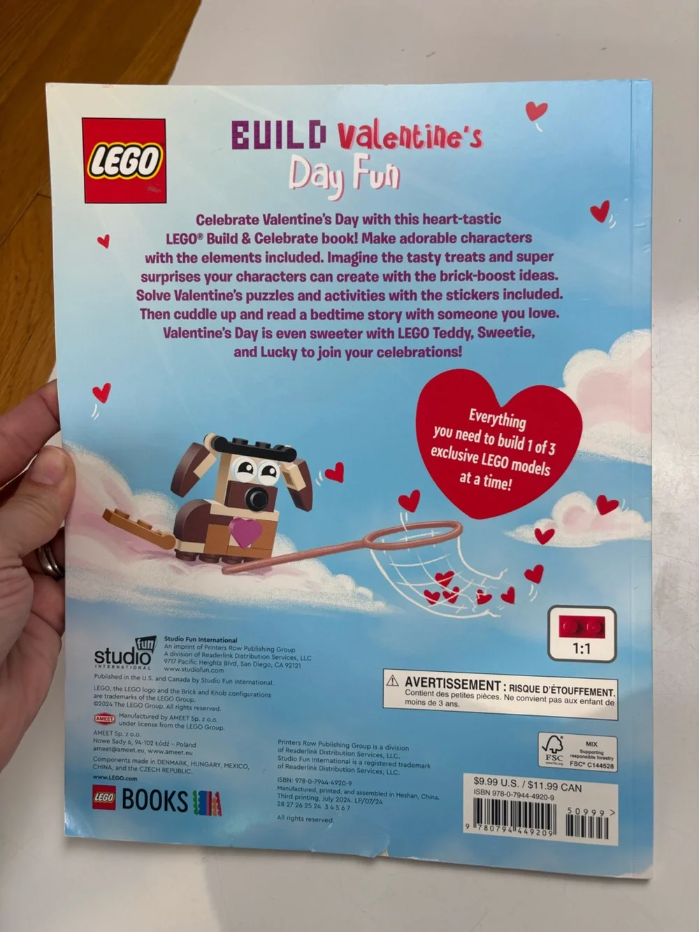 Lego Valentine’s Day Fun - Red,‎ Pink, Blue